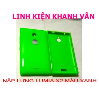 NẮP LƯNG LUMIA X2 MÀU XANH