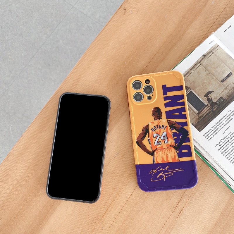 Ốp Điện Thoại Silicone Chống Sốc In Hình Bóng Rổ Cho iPhone 14 13 12 11 Pro Max Xs XR X Xs Max 8 7 Plus