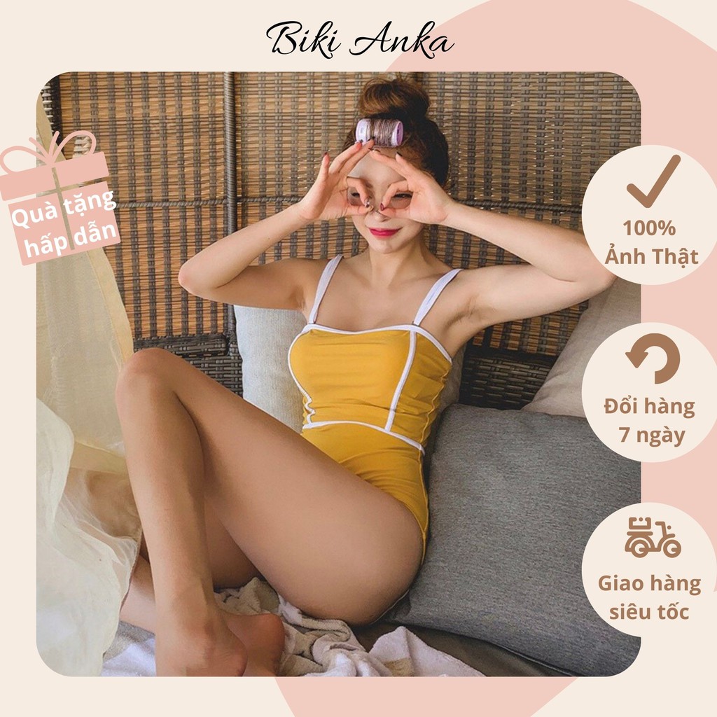 Bộ Đồ Bơi Bikini 1 Mảnh Liền Thân Bassic Năng Động Cá Tính