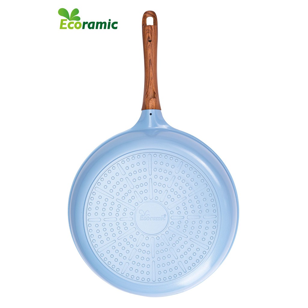 ECORAMIC - Chảo đúc đế từ sâu lòng 22 cm