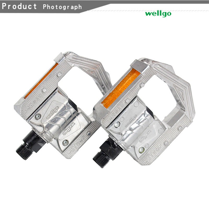۞▫○Pê Đan Xe Đạp F265 Có Thể Gấp Gọn Kèm Đèn Phản Quang Tiện Dụng