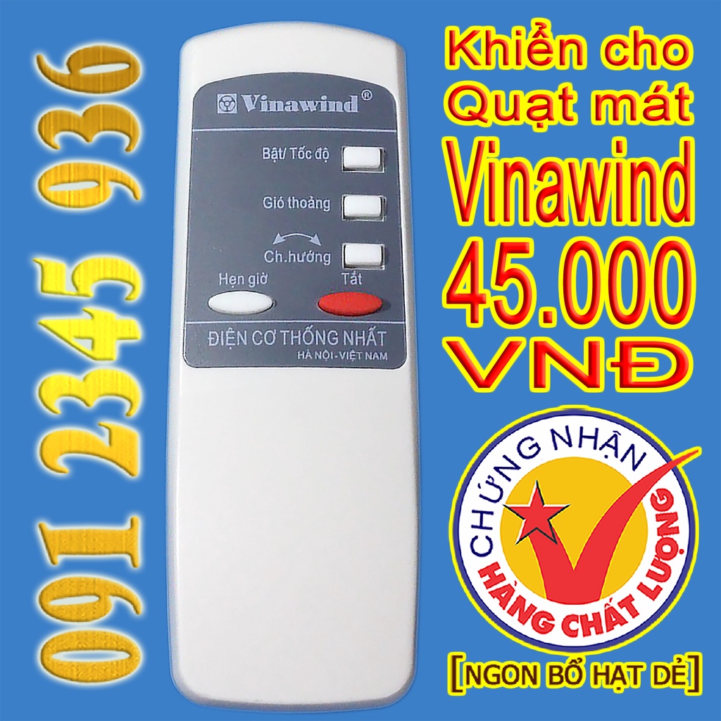 Điều khiển Vinawind &quot;HÀNG ĐẸP&quot; cho Quạt mát.