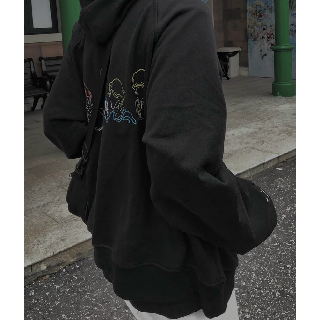 Áo Hoodie Local Brand Sad.boi Nam Nữ Vải Nỉ Bông Unisex Chất Dày Dặn Full Mạc
