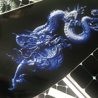 Tranh dán bể cá Rồng 3D - 120x60cm (Nhiều mẫu)