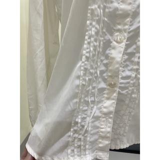 (2hand) Sơ mi phối ren <55kg