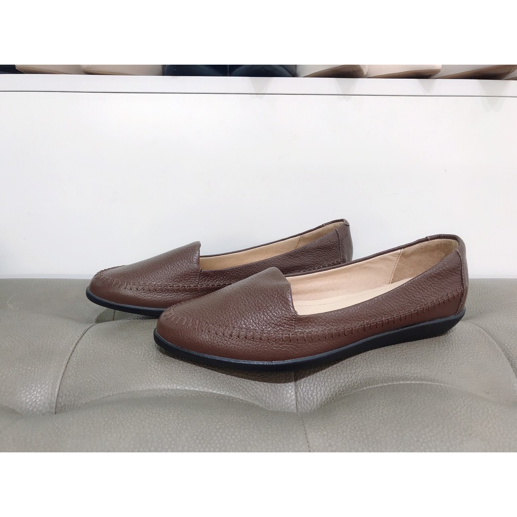 Aliza - Giày bệt da bò đế kếp 0011B | BigBuy360 - bigbuy360.vn