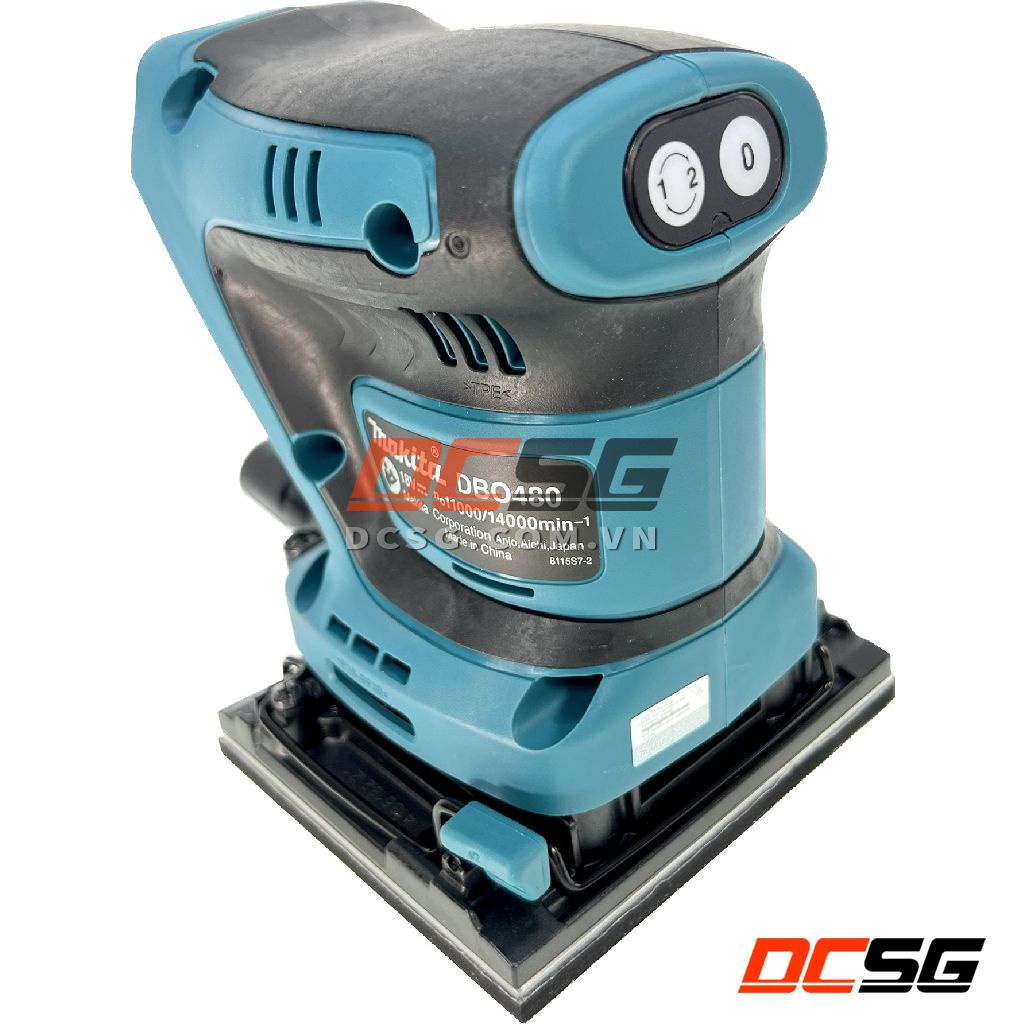 Máy chà nhám rung dùng pin 18V Makita DBO480Z (thân máy) | DCSG