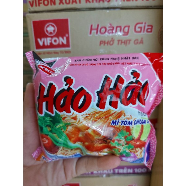Mì Hảo Hảo Chua Cay Gói ( Combo 10 Gói )