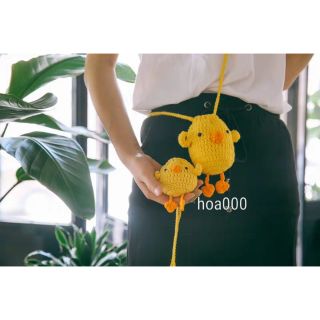 Túi xách/túi đựng tỏi gà con