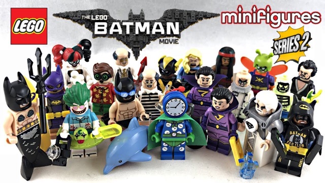 Lego UNIK BRICK COMBO 20 nhân vật Batman Movie Minifigures Series 2 - Bộ phim về Người dơi chính hãng (như hình)