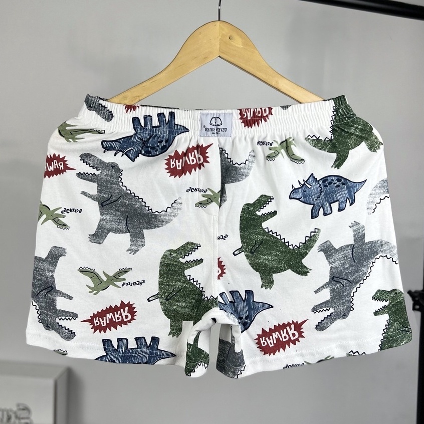 Dibby Closet Quần ngủ nam Quần short đùi nam mặc nhà vải thun co giản mát mẻ đủ size nhiều màu Dibby Closet