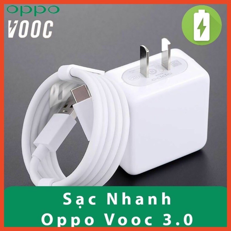 Bộ Sạc Nhanh OPPO, Bộ Sạc OPPO VOOC R17 cáp TypeC chính hãng