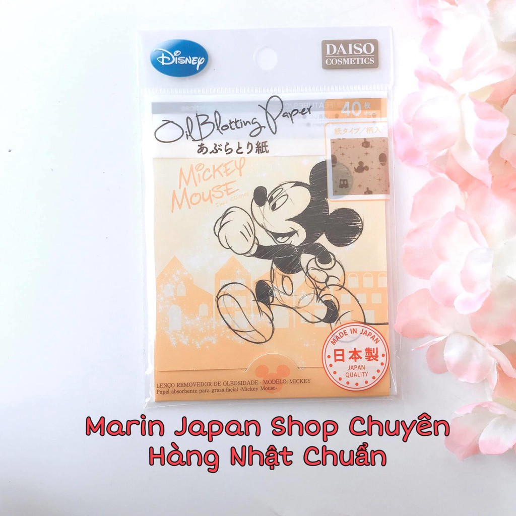 Giấy thấm dầu phiên bản Micky Disney siêu cưng Nhật Bản