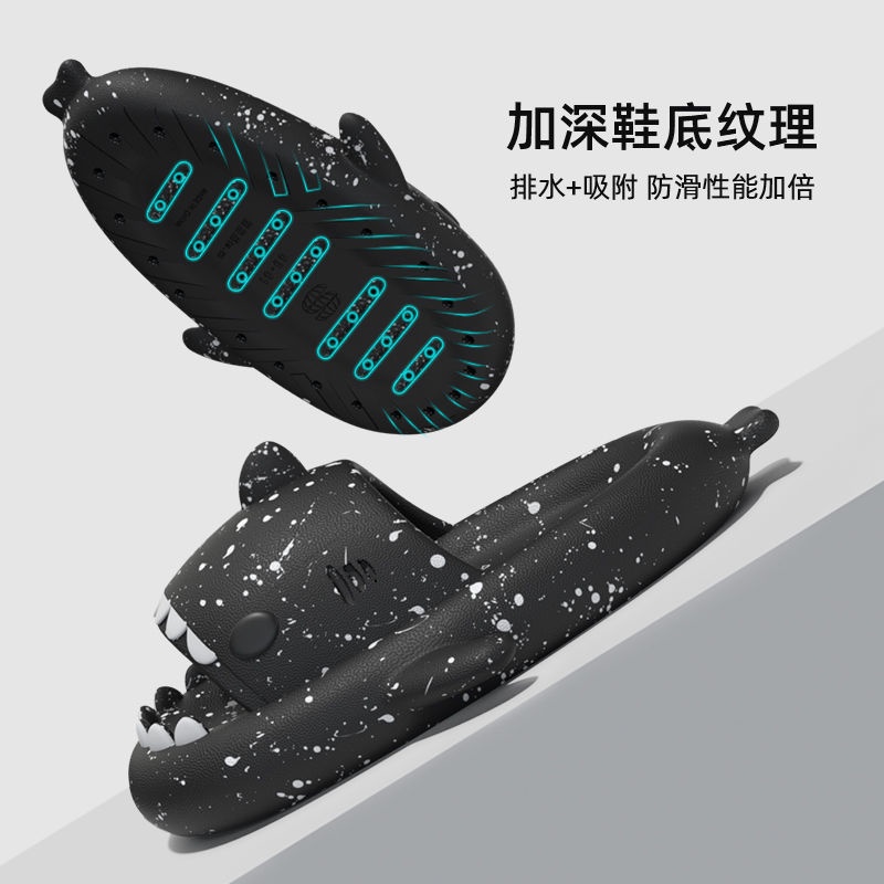 Dép Đi Trong Nhà Hình Cá Mập Dễ Thương Cho Cặp Đôi