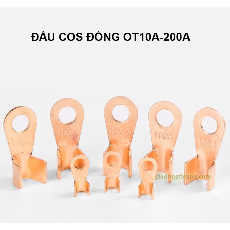 Đầu COS Đồng Nguyên Chất,Dày,Dẫn Điện Tốt OT-5A OT-10A OT-20A OT-30A