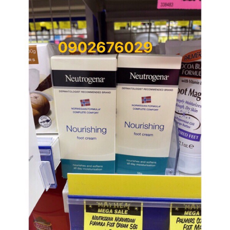 Kem Nứt Gót Chân Foot Cream Neutrogena Úc
