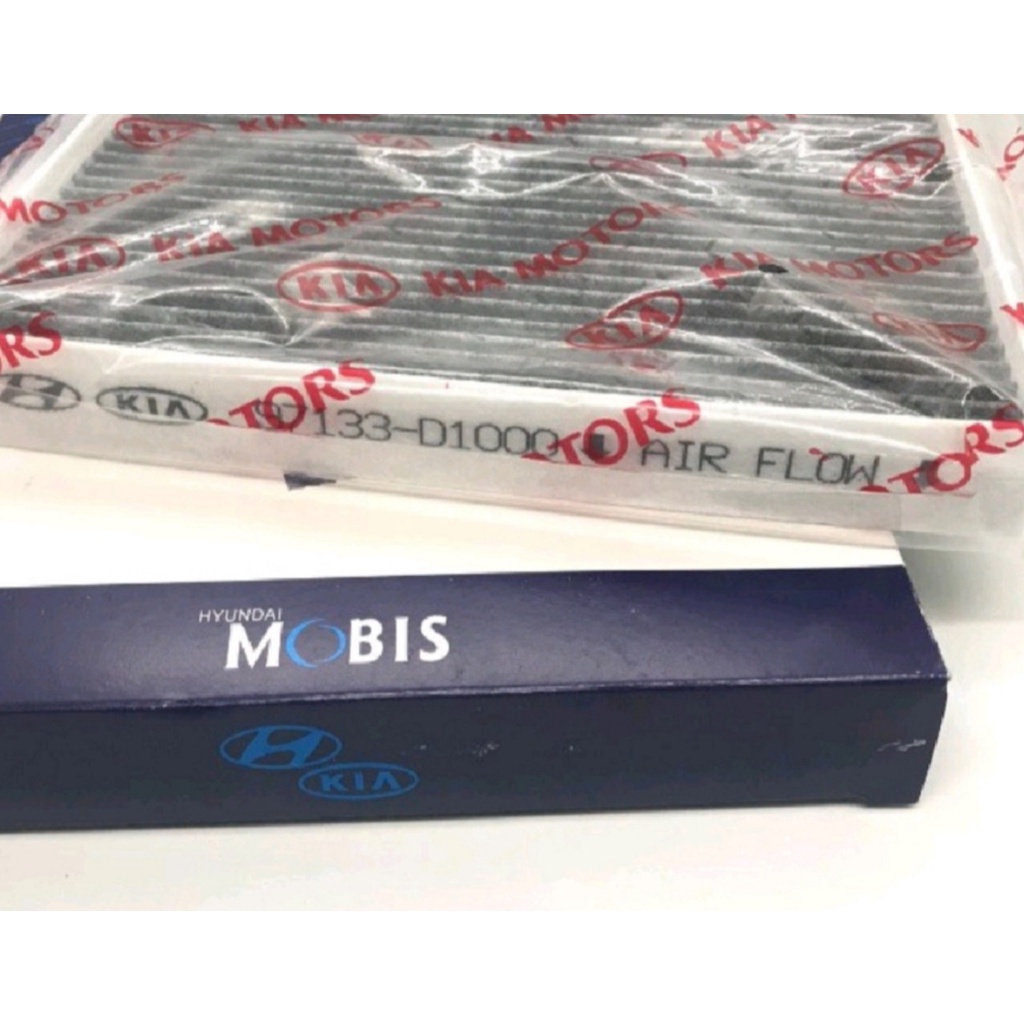 Lọc gió điều hòa, lọc máy lạnh loại than hoạt tính dùng cho xe Accent,Seltos, Tucson, Kona, Sportage