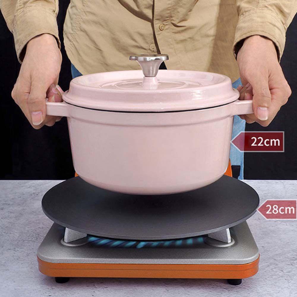 Dụng Cụ Khuếch Tán Nhiệt Chống Dính Dày Dặn Tiện Dụng Cho Bếp Ga
