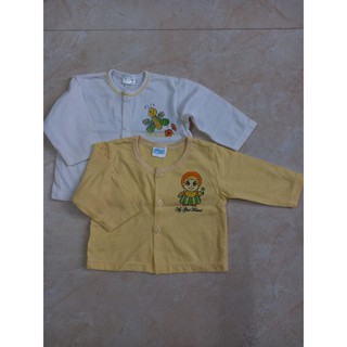 Set 2 áo dài tay cho bé 5-7kg