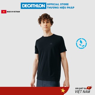 Áo thun thể thao nam KALENJI run dry chuyên chạy bộ, nhanh khô - đen