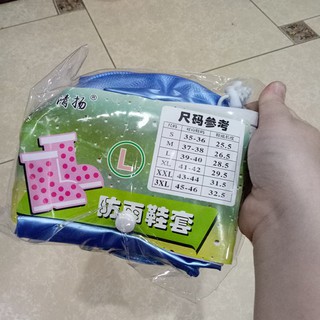 Bảo vệ giày đi mưa cổ ngắn