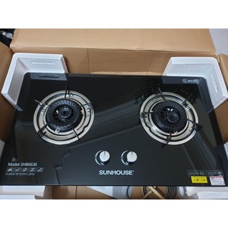 BẾP GAS ÂM CAO CẤP SUNHOUSE SHB6636 Hàng Chính hãng , bảo hành tại nhà toàn quốc 24 tháng Hàng chính hãng