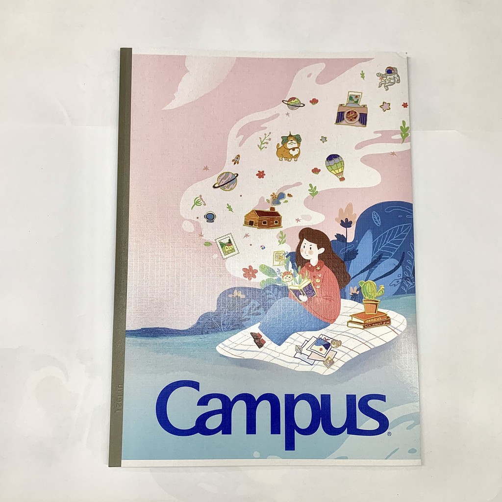 [Mẫu mới] Vở KN Campus PICNIC 80 trang (Lốc 10 quyển)