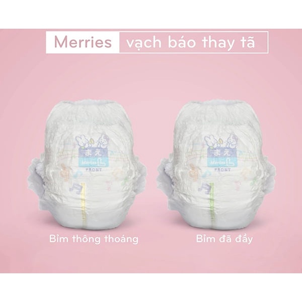 (Cao cấp)Bỉm Merries dán/quần First Premium chuẩn nội địa Nhật NB66/S60/M48 siêu mềm mại gấp 2 lần merries thường