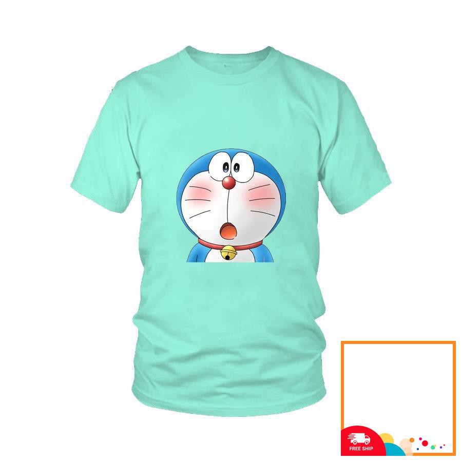 [SUPER HOT] [HOT] Áo thun thời trang in hình Mèo máy Doraemon giá rẻ Mẫu 4 (Đủ màu) [TREND]