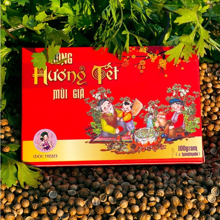 Xà bông hương tết, xà bông mùi già, dương da, thư giãn, giảm stress, Mộc Nhan Natural