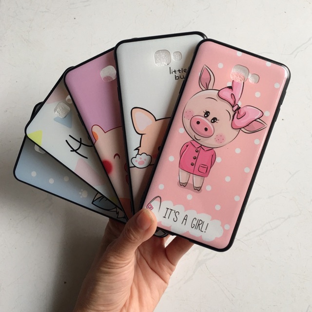 Ốp lưng J7 prime bóng mịn