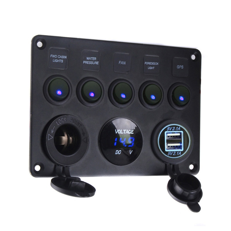 Công Tắc Nguồn 5 Vị Trí Cho Xe Hơi