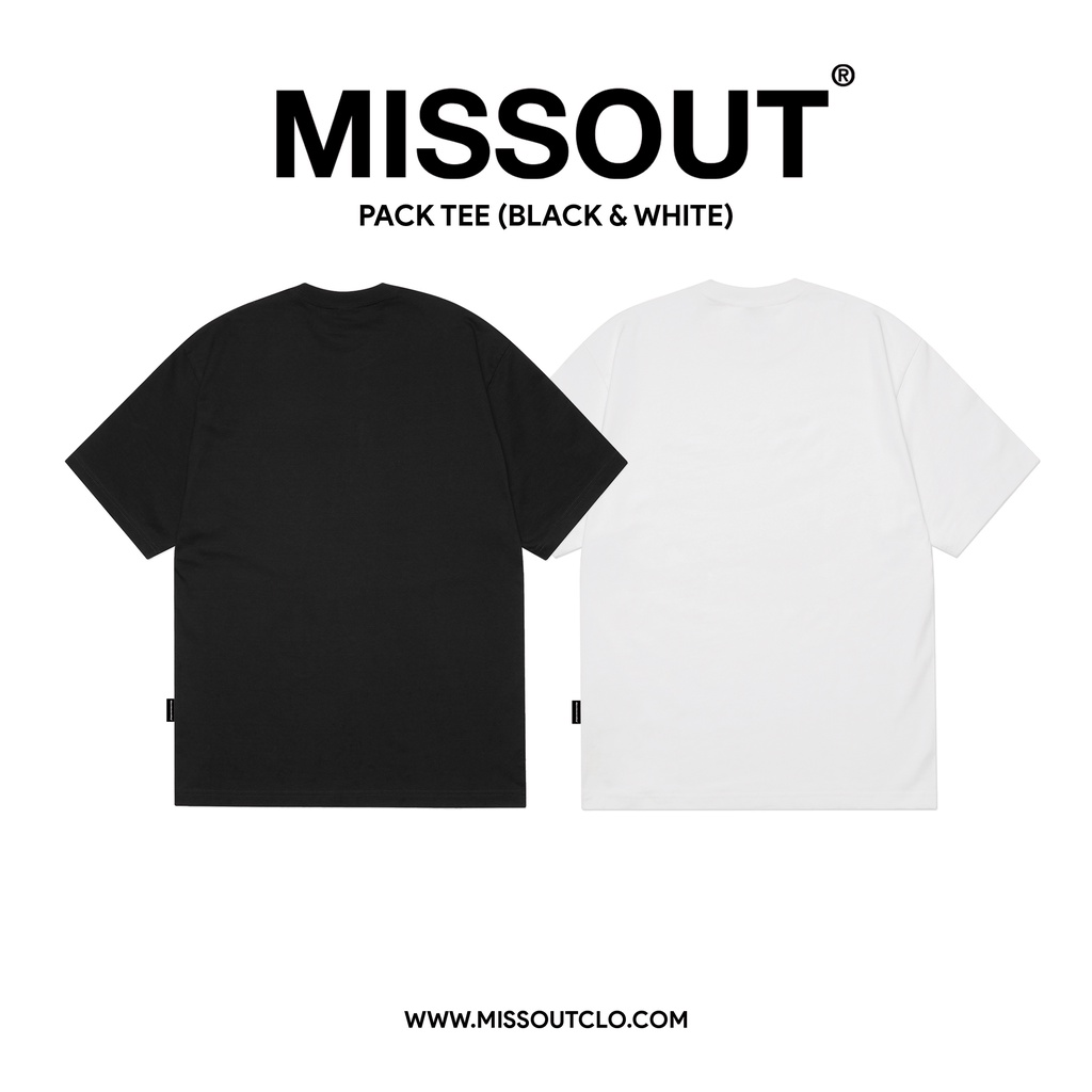 PACK TEE BASIC TRẮNG ĐEN | BigBuy360 - bigbuy360.vn