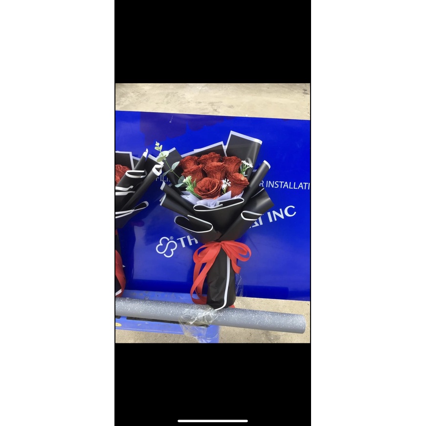 Giấy Trắng Đen Viền Kích Thước 58x58cm