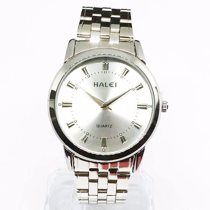 [Big Sale] Đồng hồ nam HALEI mạ vàng, mạ bạc cao cấp đủ màu