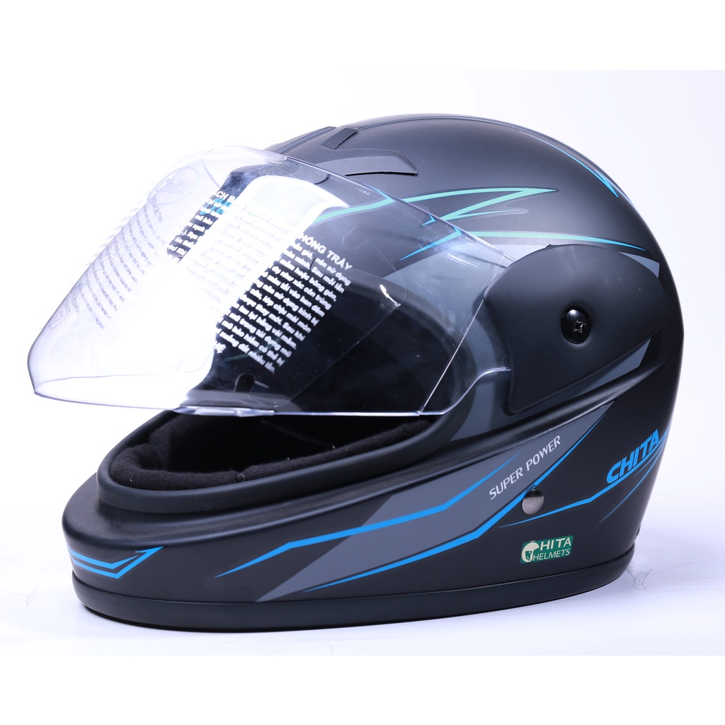 Kính rời mũ bảo hiểm fullface chita helmets ct34 - ảnh sản phẩm 6