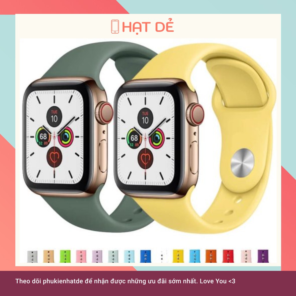 Dây Sport Band Cao Su cho  iWatch Đủ Size