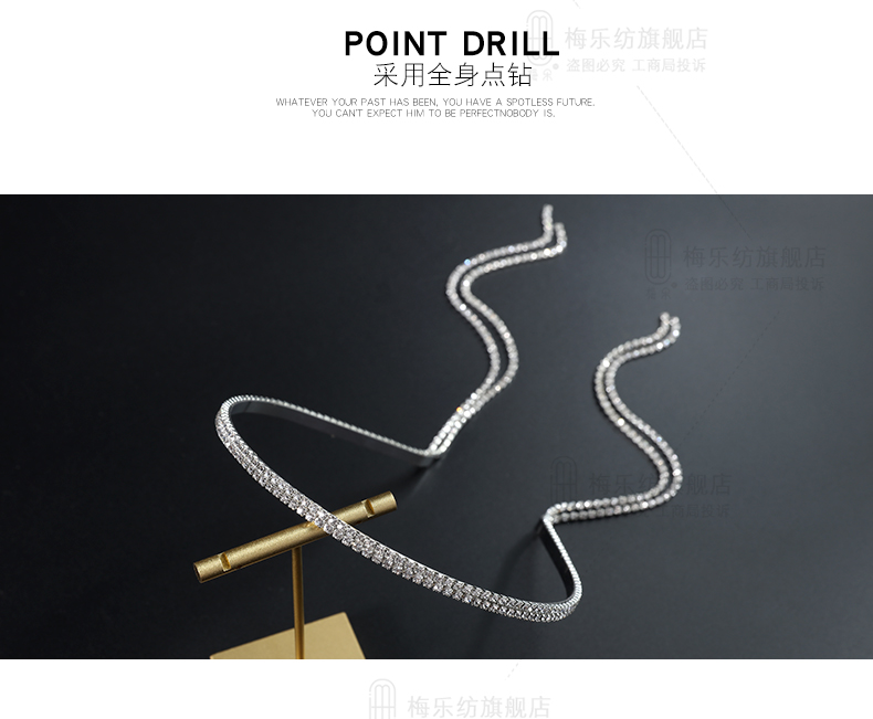 Băng đô đính đá và bông tai thời trang Hàn Quốc cho nữ