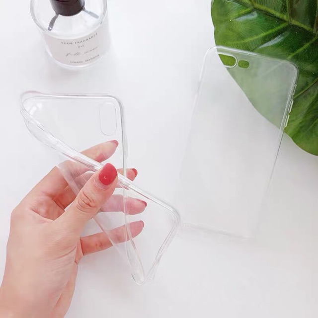 Ốp Silicon Trong Suốt Cho Iphone