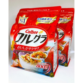 {Date Tháng 3/2021} Ngũ Cốc Calbee NHẬT BẢN bịch 800gr