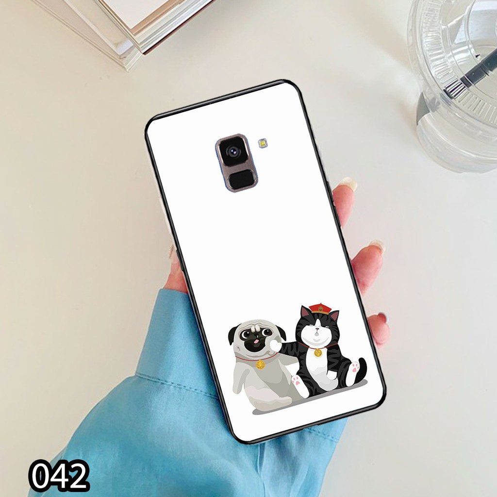 Ốp lưng Samsung A6-2018/A6 Plus/A8-2018/A8 Plus in hình  Chó mèo siêu đẹp, độc, lạ_KINGSTORE.HN_Ốp SS A6/A6P/A8/A8P