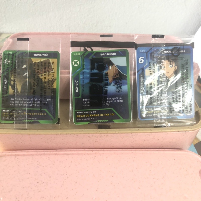 Thẻ Toonies Conan - Thẻ manh mối