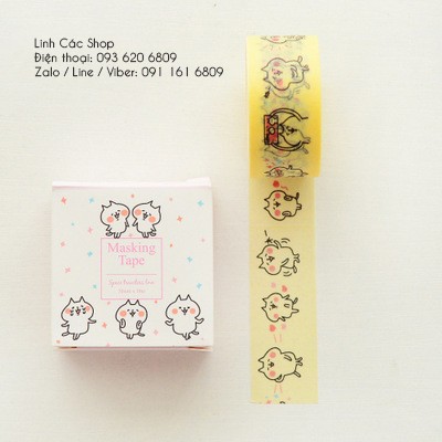 Washi tape khổ 2cm