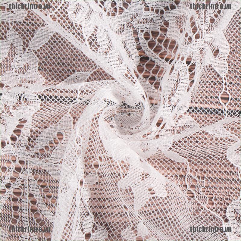 <Hot~new>White Lace Table Runner Home Textile Party Wedding Decoration Floral Pattern