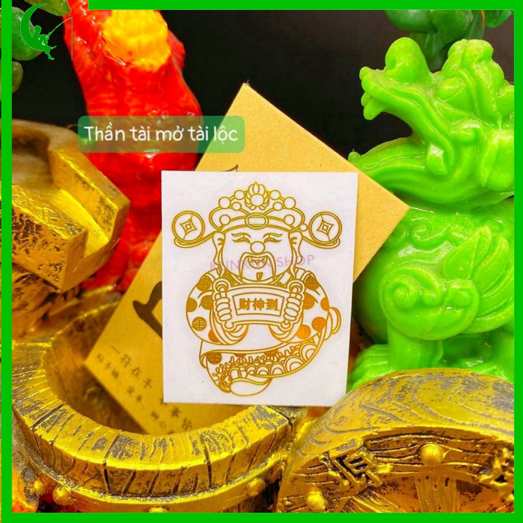 Linh Phù dán Điện thoại, Miếng dán Linh Phù mang tới Tài Lộc - May Mắn - Sức Khỏe - Phong Thủy dành cho điện thoại