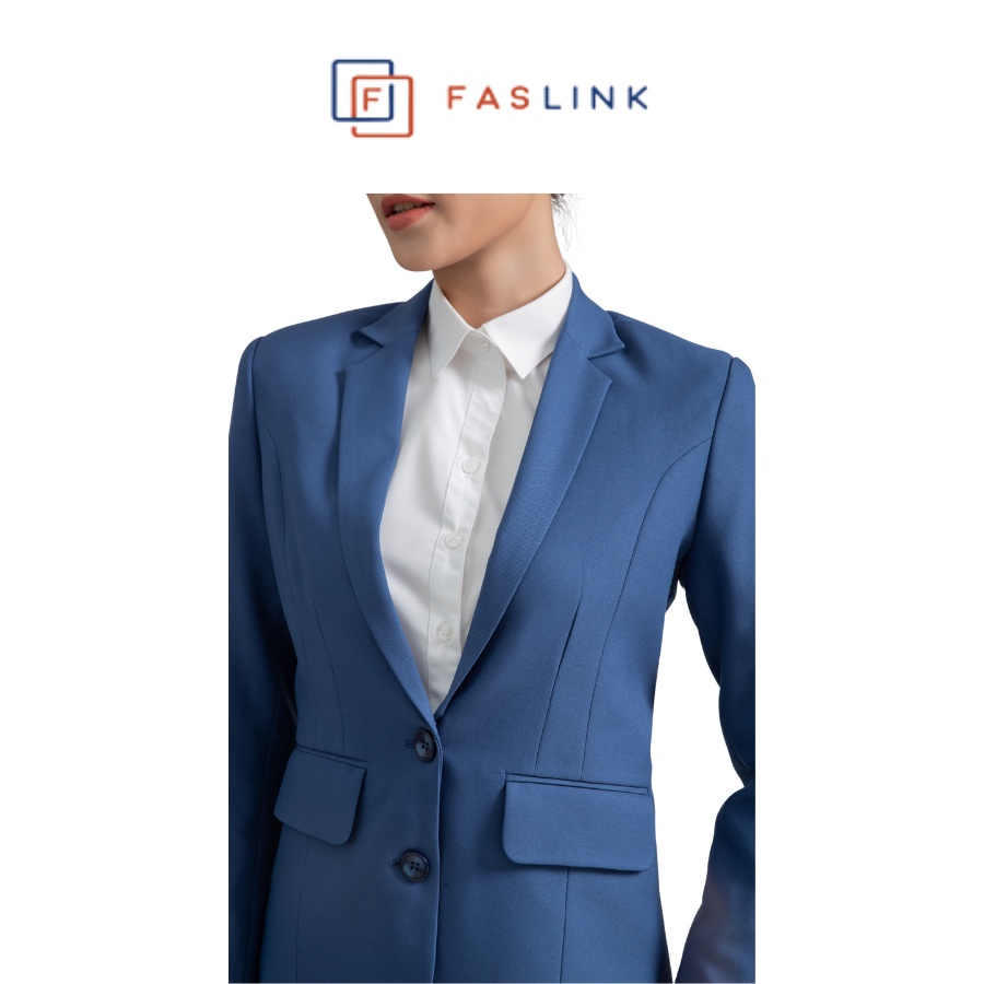 Áo Vest nữ công sở 2 nút dòng basic - Faslink