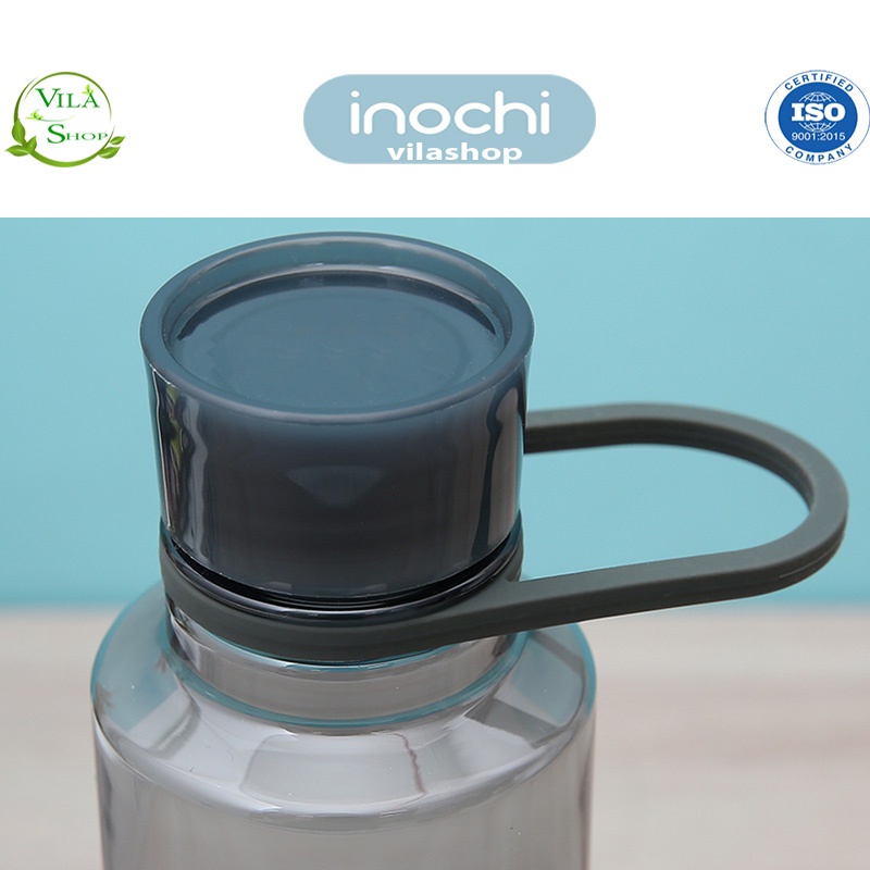 Bình Nước Cho Bé, Bình Nước Đi Học Cho Bé Goki PLANET 350ml - KITA SLIM 350ml Chính Hãng Inochi Nhựa Tritan An Toàn