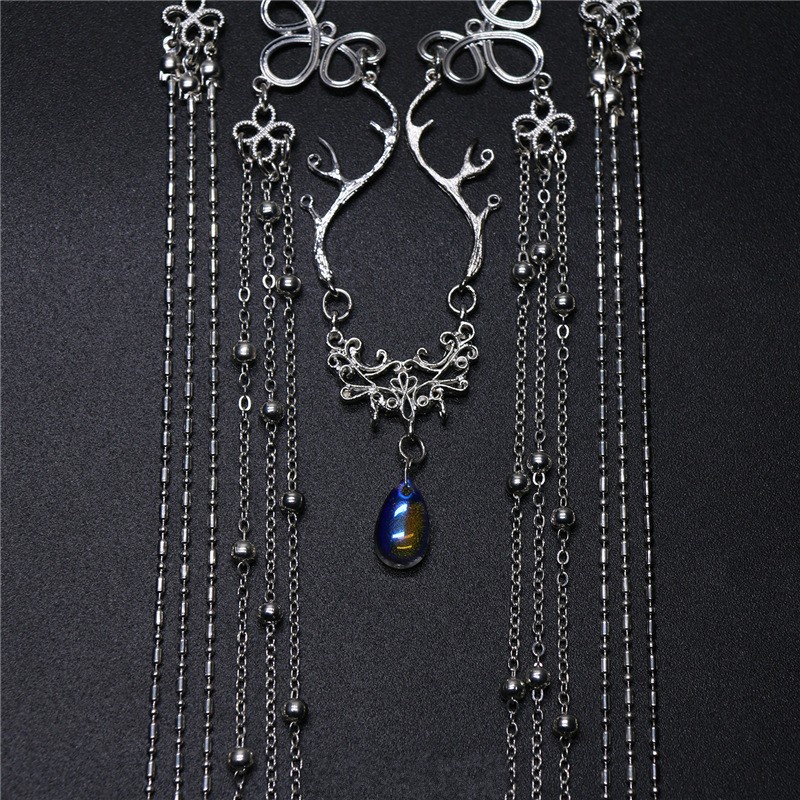 Băng Đô Cài Tóc Đính Pha Lê Hình Giọt Nước