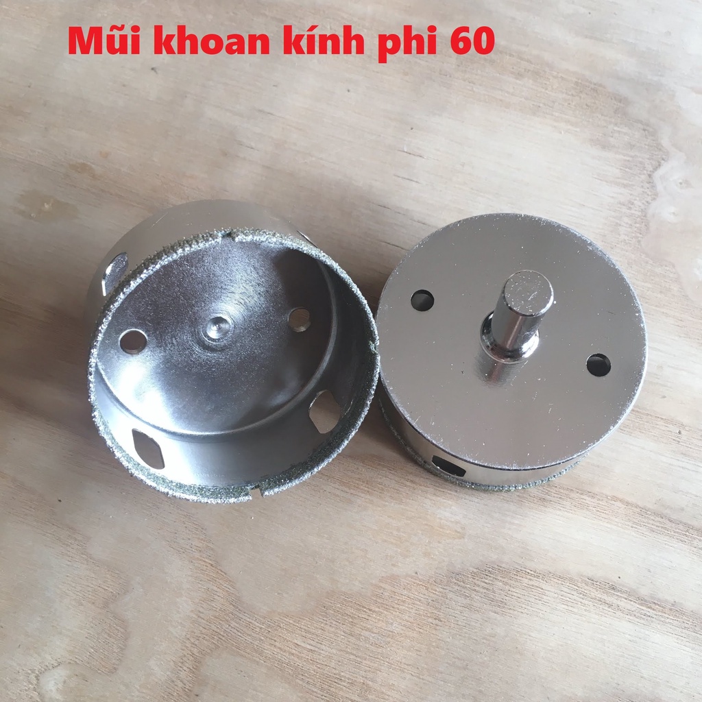 [SẴNG HÀNG] Mũi khoan kính phi 60mm