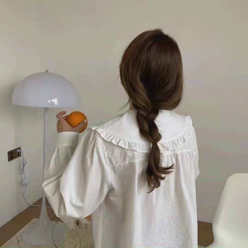 Áo babydoll dáng xoè cổ sen | BigBuy360 - bigbuy360.vn